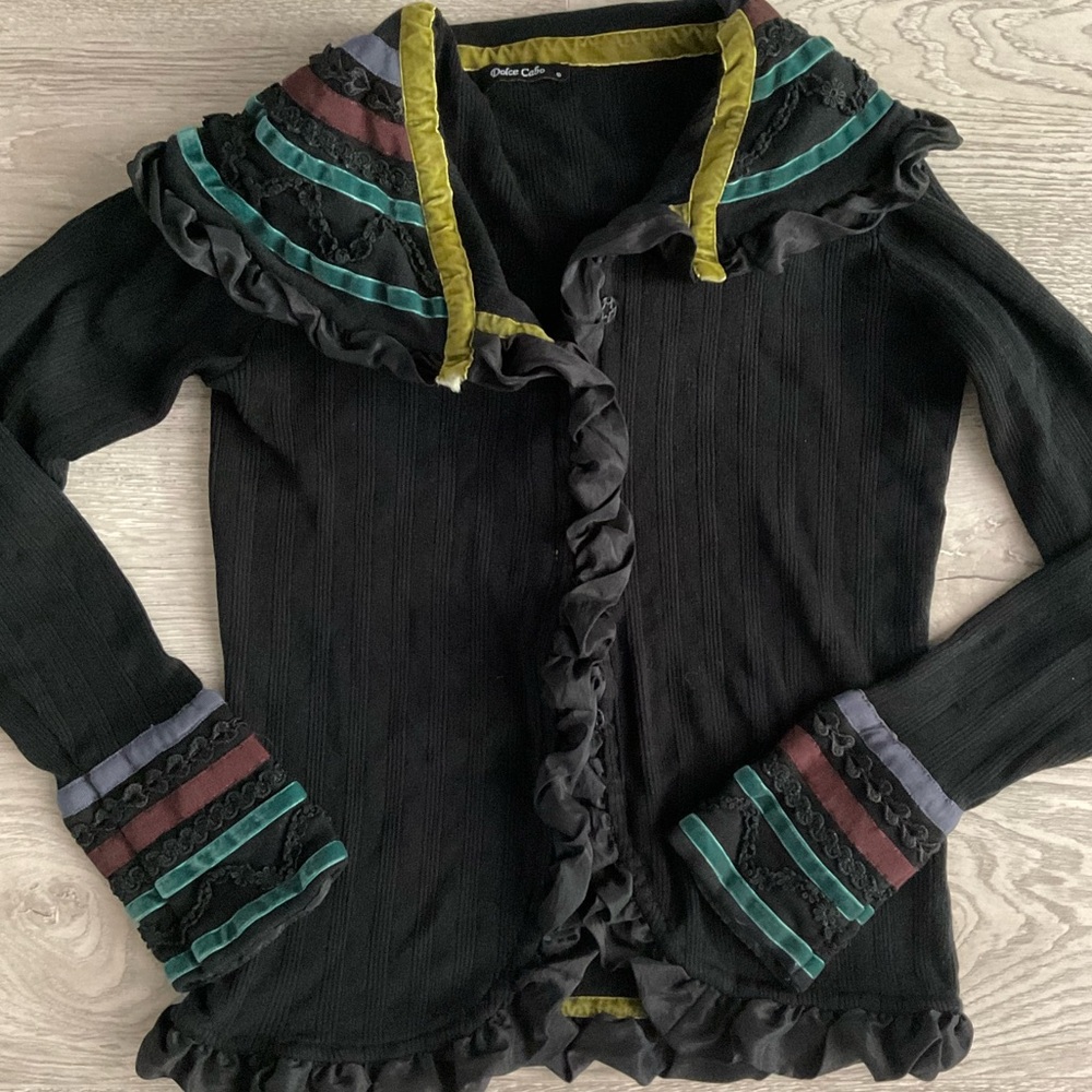 Dolce Cabo long sleeve cardigan sweater - Picture 3 of 8